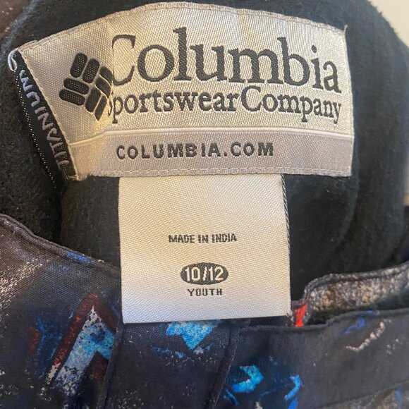 Columbia Gloves Off Titanium boy's size 10/12 splatter paint snow pants EUC - Picture 11 of 11
